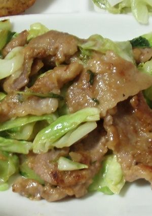 豚肉とキャベツのマヨポン☆-レシピのメイン写真