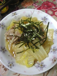 白菜と豚肉の鍋-レシピのメイン写真