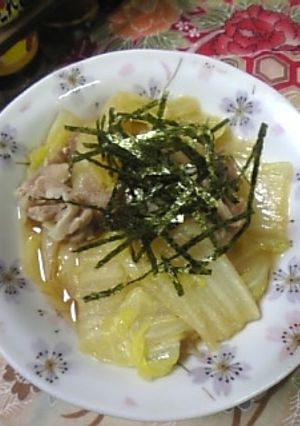 白菜と豚肉の鍋-レシピのメイン写真