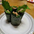 納豆ののり巻き