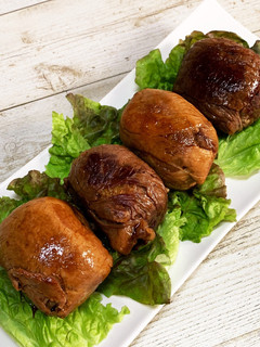 簡単!絶品2色肉巻きおにぎり♪-レシピのメイン写真