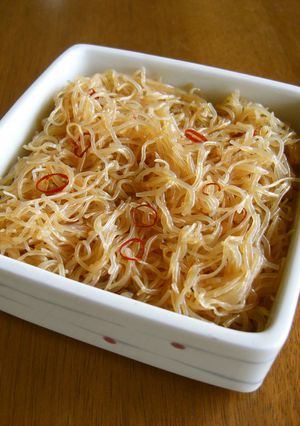 常備菜　糸こんにゃくのピリ辛炒め-レシピのメイン写真