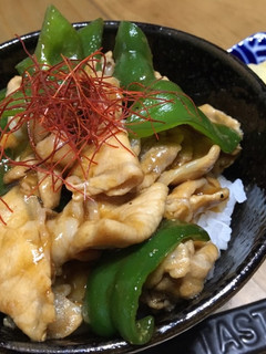「竹丼」生姜をきかせた豚あんかけ丼-レシピのメイン写真