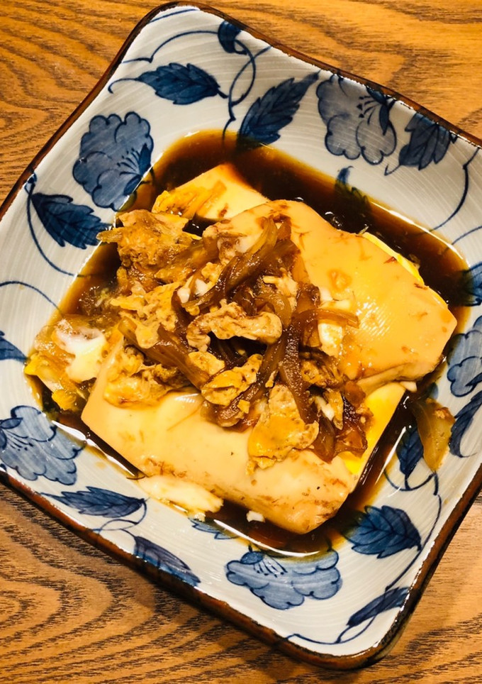 簡単♪豆腐のあま〜い卵とじ-レシピのメイン写真