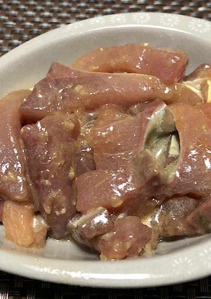 ハマチのりゅうきゅう風和え物-レシピのメイン写真