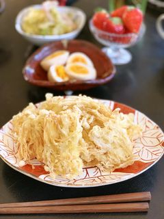 サクサクッ!えのき茸の天ぷら-レシピのメイン写真