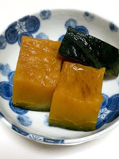 簡単!レンジで時短☆かぼちゃの煮物-レシピのメイン写真
