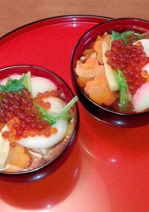 あんこ餅のお雑煮-レシピのメイン写真
