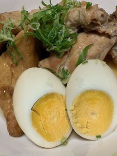 手羽とたまごの甘辛煮-レシピのメイン写真