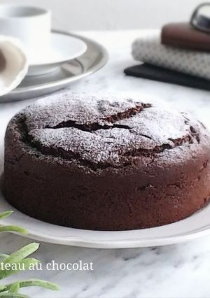 おもしろ化学反応チョコケーキ-レシピのメイン写真