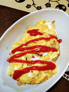 炊き込みご飯で時短♪オムライス-レシピのメイン写真