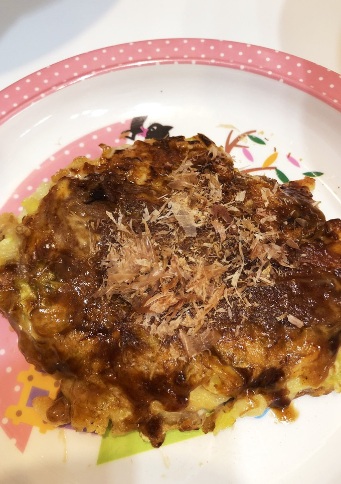 おでん残りをリメイク〜お好み焼き-レシピのメイン写真