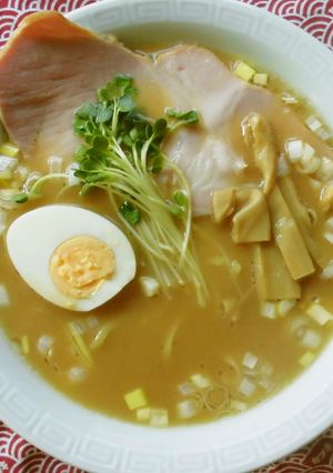 しょう油とんこつ生らーめん♪-レシピのメイン写真