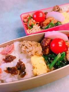 お弁当に!ほうれん草の胡麻おかか和え-レシピのメイン写真