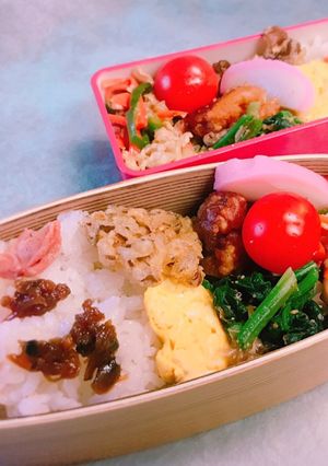 お弁当に！ほうれん草の胡麻おかか和え-レシピのメイン写真