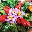 サラダを楽しく!美しく?【お花畑サラダ】