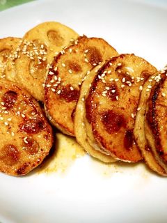 剥がれない◎蓮根はさみ焼き◎-レシピのメイン写真