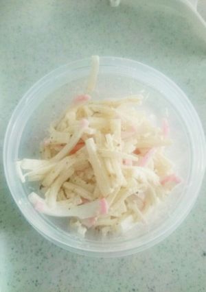 常備菜！大根とかまぼこのマヨおかかサラダ-レシピのメイン写真