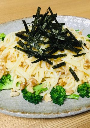 菊芋deさっぱりなタラスパ-レシピのメイン写真