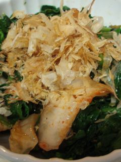 ほうれん草とキムチのおひたし-レシピのメイン写真