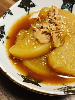 時短で簡単☆ツナと大根の煮物-レシピのメイン写真