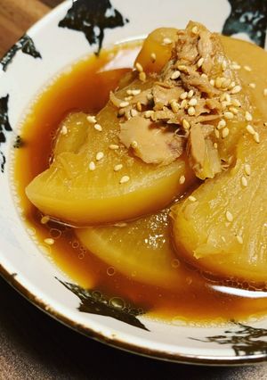 時短で簡単☆ツナと大根の煮物-レシピのメイン写真