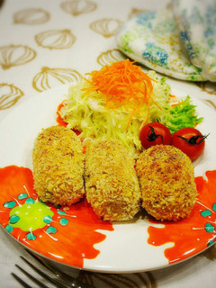 かぼちゃの焼きコロッケ-レシピのメイン写真