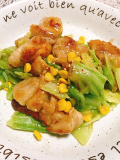 ガリバタチキン風キャベツ炒め☆☆-レシピのメイン写真