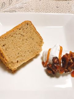 香り高い紅茶のシフォンケーキ♡-レシピのメイン写真