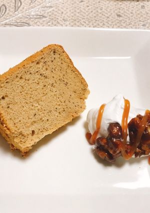 香り高い紅茶のシフォンケーキ♡-レシピのメイン写真