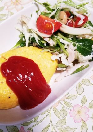 オムレツ-レシピのメイン写真