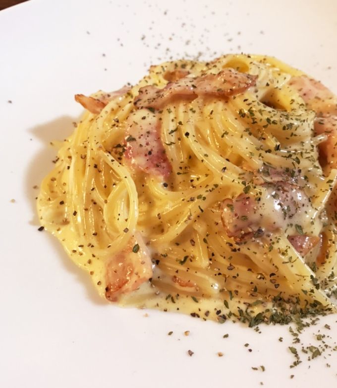 カルボナーラ マ・マー TAPPRINO カルボナーラ | パスタソース | 商品情報 | 日清