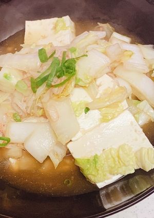 豆腐と白菜のうま煮-レシピのメイン写真