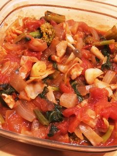 冷蔵庫の余り物でラタトゥイユ風-レシピのメイン写真