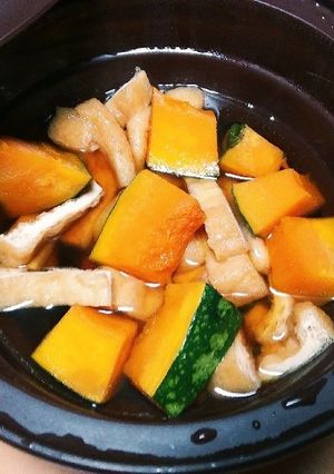 メトレフランセで作るかぼちゃの煮物-レシピのメイン写真