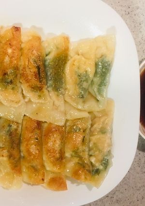 鶏むね肉と紫蘇の焼餃子-レシピのメイン写真