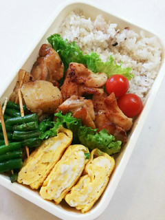 お弁当(1/28)クレイジーソルトチキン-レシピのメイン写真