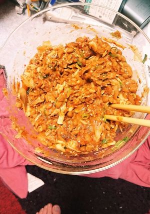 鯖キムたまチー納豆-レシピのメイン写真