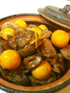 おつまみに最適☆こってり味の鶏のもつ煮-レシピのメイン写真