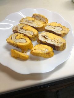 泡だてた卵白と卵黄2層のふわふわ卵焼き-レシピのメイン写真