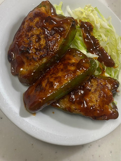 ピーマンの肉詰め-レシピのメイン写真