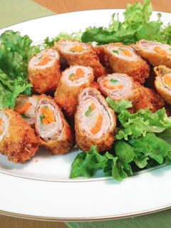 野菜まきまきトンカツ♪-レシピのメイン写真