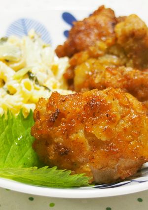 大葉香る！かりかり唐揚げ♪-レシピのメイン写真