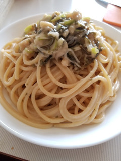 電子レンジで簡単!塩昆布マヨパスタ!-レシピのメイン写真