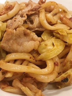 キャベツと豚バラのソース焼きうどん-レシピのメイン写真