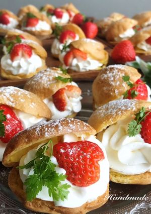 レンジで簡単♪シュークリーム生地-レシピのメイン写真
