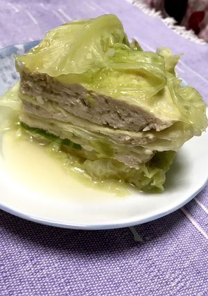 【男飯】ミルフィーユキャベツ-レシピのメイン写真