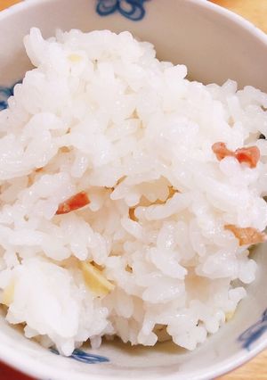 風邪対策に！簡単美味しい生姜と梅干しご飯-レシピのメイン写真