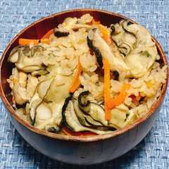 รูปของ 牡蠣と椎茸の炊き込みご飯