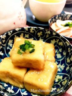 簡単!高野豆腐の揚げ煮♡-レシピのメイン写真